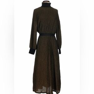 Zara mock neck knit dress